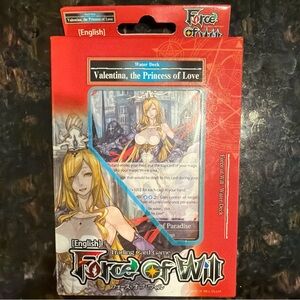 Force of Will Alice Cluster "Valentina, the Princess of Love" Starter Deck NEW!